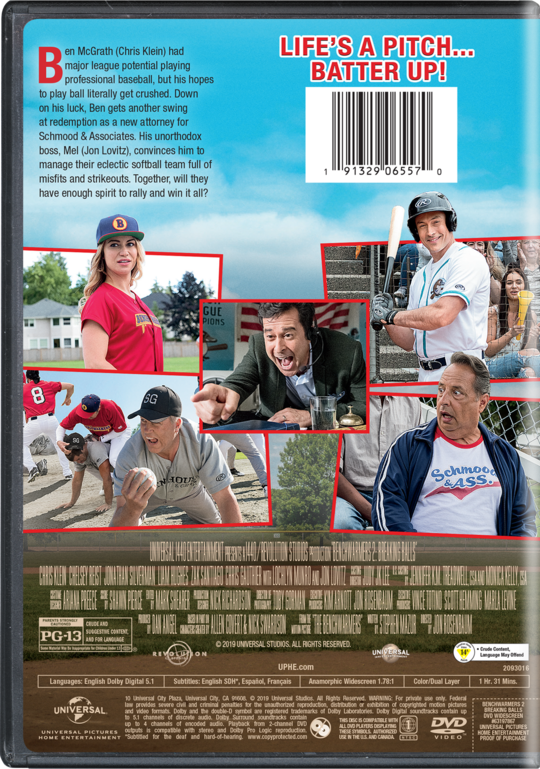 Benchwarmers 2 Breaking Balls Watch On Blu Ray Dvd Digital