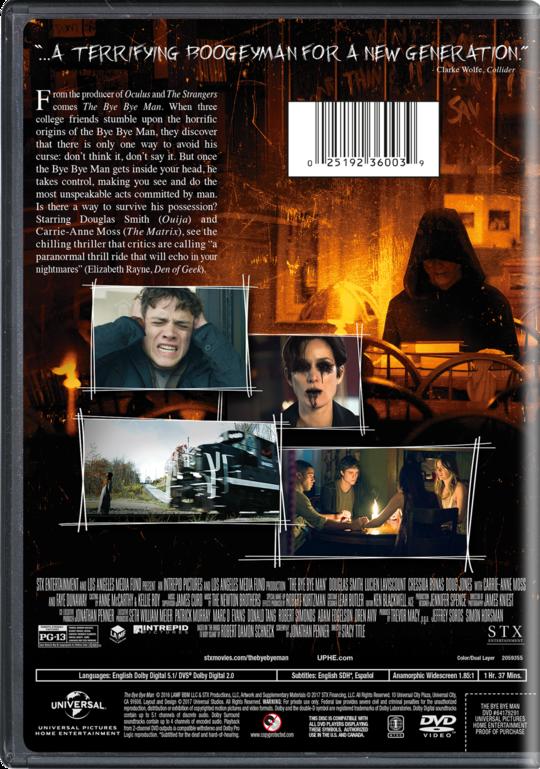 The Bye Bye Man Own Watch The Bye Bye Man Universal Pictures