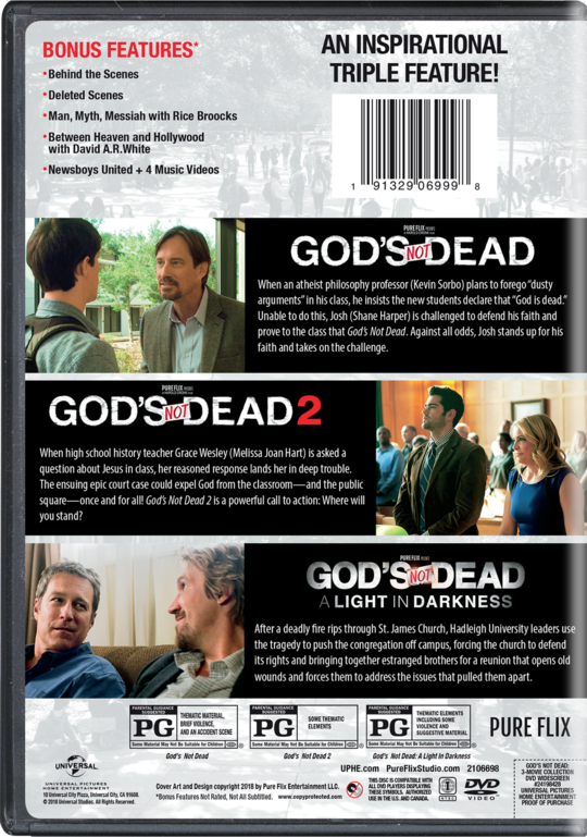God's not dead dvd release date