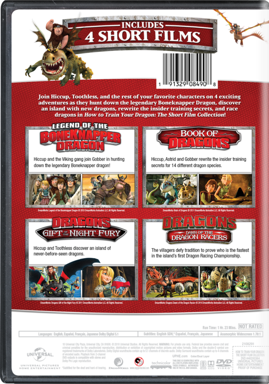 How To Train Your Dragon The Short Film Collection Own Watch