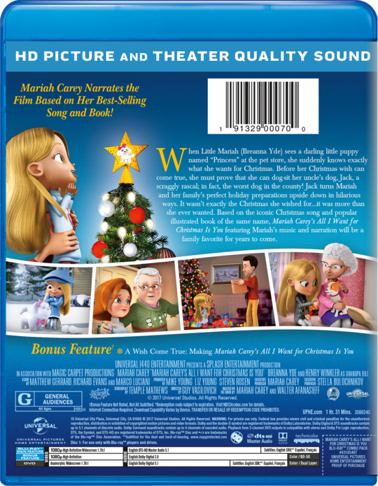 Mariah Carey S All I Want For Christmas Is You Own Watch Mariah Carey S All I Want For Christmas Is You Universal Pictures